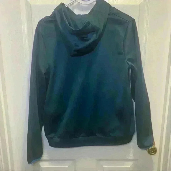 Boys Under Armour Fleece Big Logo Hoodie, Size YLG, Color Blue Note/Radar Blue - Picture 9 of 10